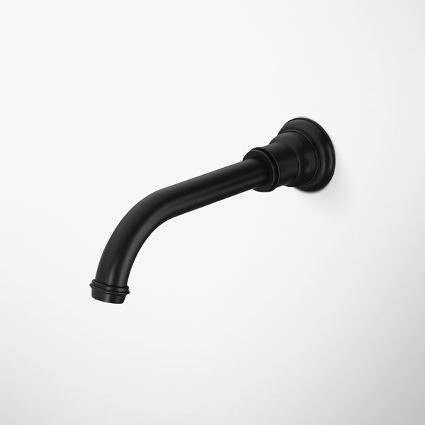 Phoenix Cromford Wall Basin / Bath Outlet Matte Black