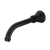 Phoenix Cromford Wall Basin / Bath Outlet Matte Black