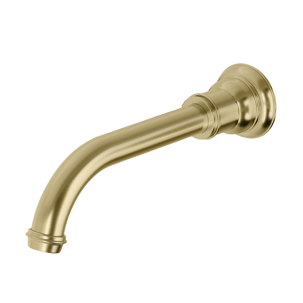 Phoenix Cromford Wall Basin / Bath Outlet Brushed Gold