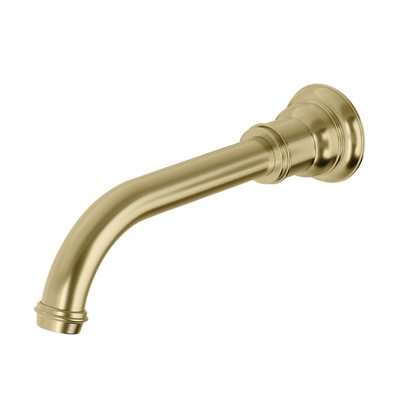 Cromford Wall Basin / Bath Outlet Brushed Gold