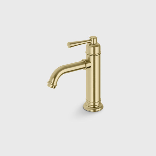 Phoenix Cromford Basin Mixer Lead Free Brushed Gold