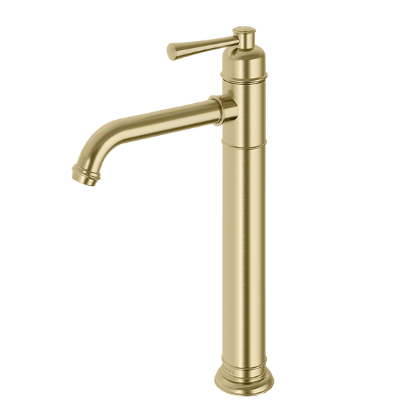 Phoenix Cromford Vessel Mixer Brushed Gold Lead Free