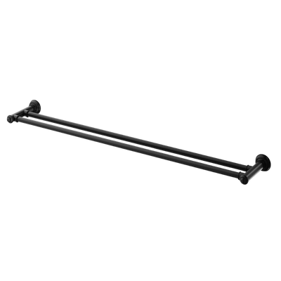 Phoenix Cromford Double Towel Rail 800mm Matte Black