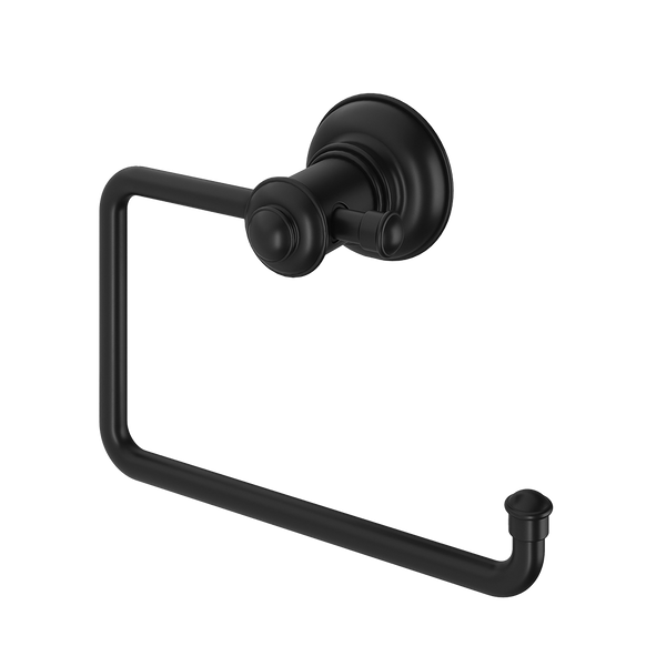 Phoenix Cromford Toilet Roll Holder Matte Black