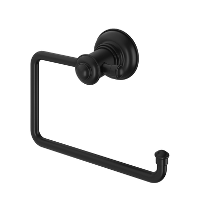 Phoenix Cromford Toilet Roll Holder Matte Black
