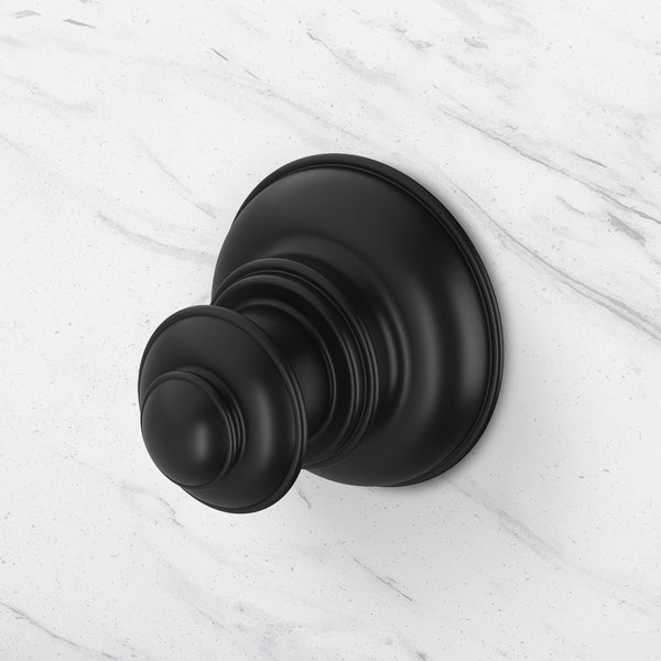 Phoenix Cromford Robe Hook Matte Black