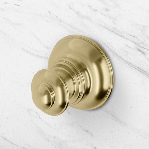 Phoenix Cromford Robe Hook Brushed Gold