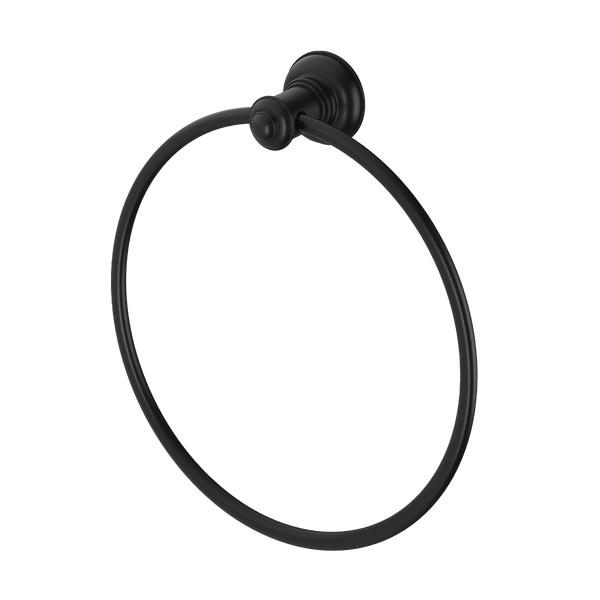 Phoenix Cromford Hand Towel Holder Matte Black