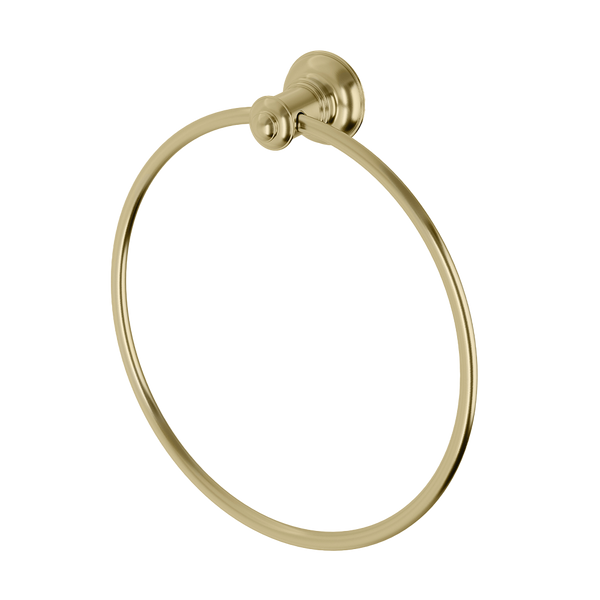 Phoenix Cromford Hand Towel Holder Brushed Gold