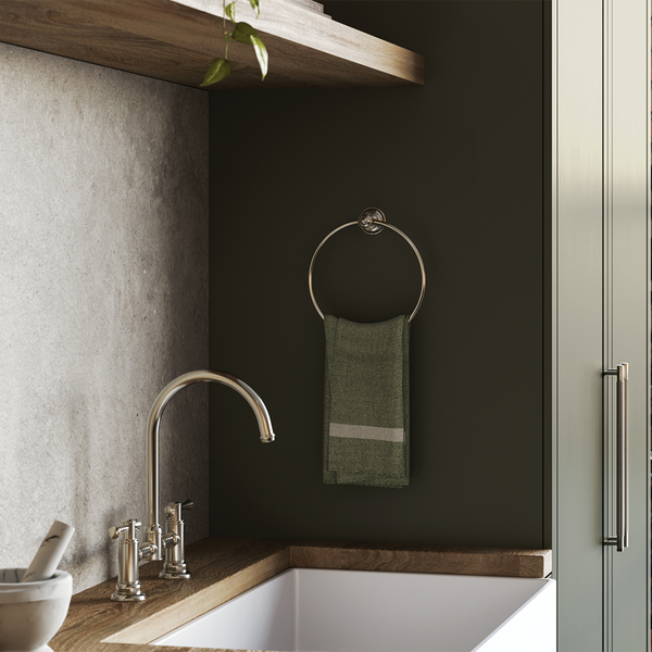 Phoenix Cromford Hand Towel Holder Brushed Nickel