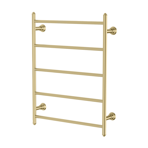 Phoenix Cromford Heated Towel Ladder 550x750mm Brushed Gold