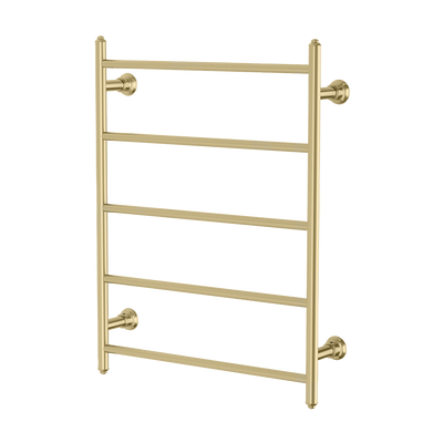 Phoenix Cromford Heated Towel Ladder 550x750mm Brushed Gold