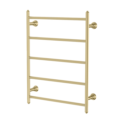 Cromford Heated Towel Ladder 550x750mm Brushed Gold