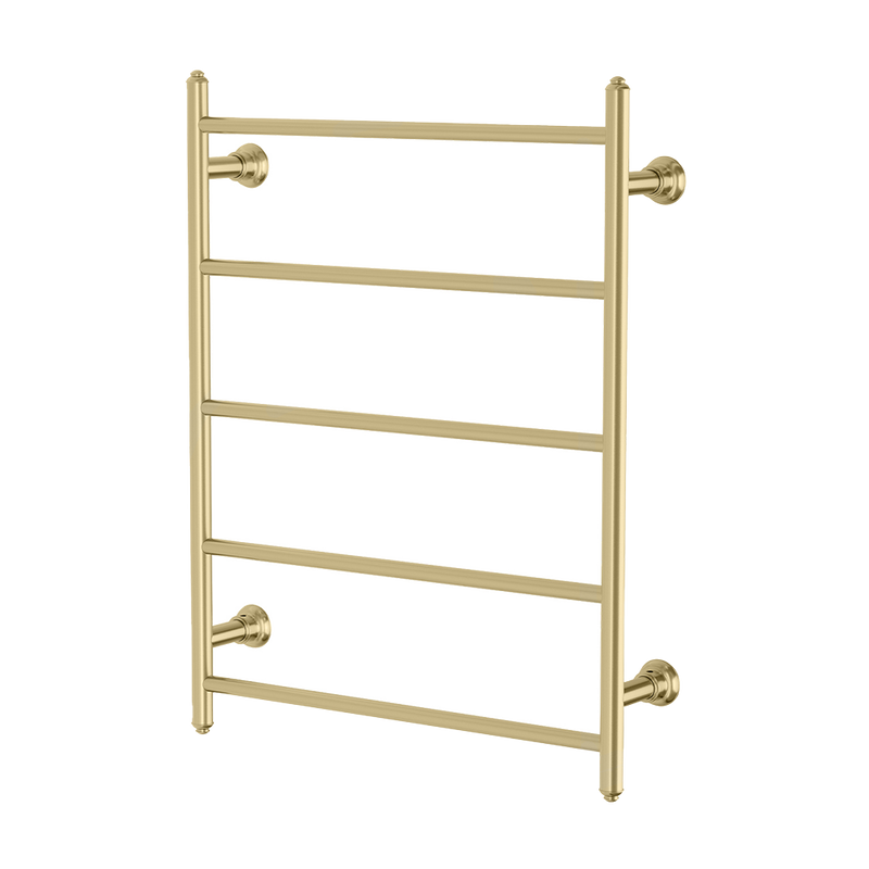 Cromford Heated Towel Ladder 550x750mm Brushed Gold
