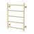 Phoenix Cromford Heated Towel Ladder 550x750mm Brushed Gold