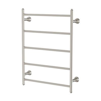 Phoenix Cromford Heated Towel Ladder 550x750mm Brushed Nickel