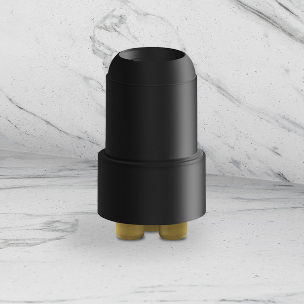 Phoenix Cromford Wall Mixer 25mm Extended Seat Assembly Matte Black