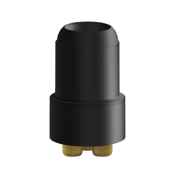 Phoenix Cromford Wall Mixer 25mm Extended Seat Assembly Matte Black