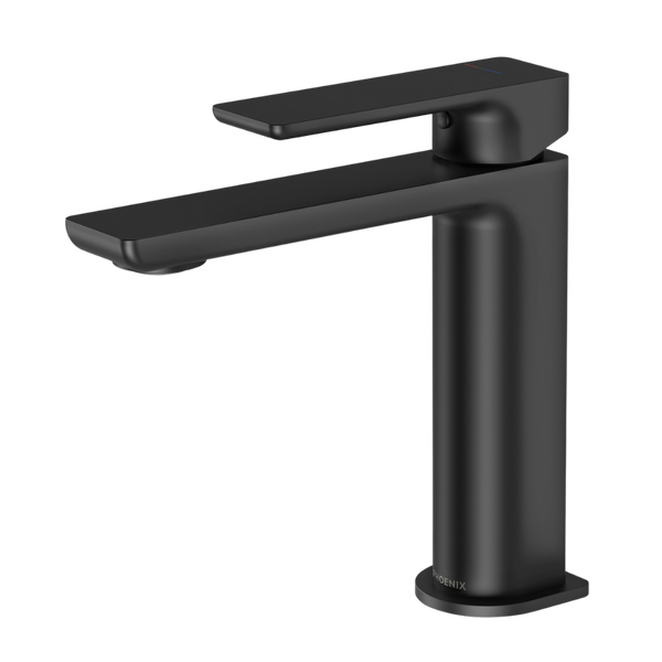 Phoenix Gloss MKII Basin Mixer Matte Black