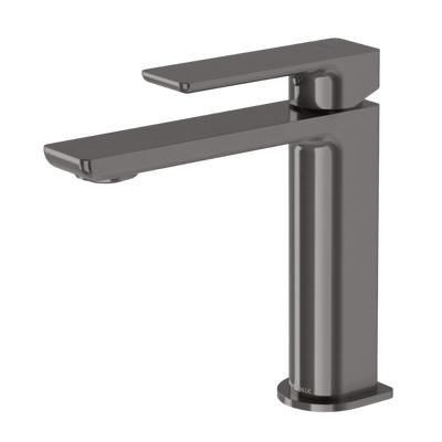 Gloss MKII Basin Mixer Brushed Carbon