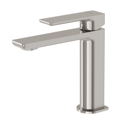 Gloss MKII Basin Mixer Brushed Nickel