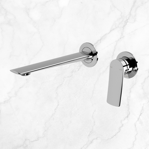 Phoenix Kusabi SwitchMix Wall Basin / Bath Mixer Set 200mm (Fit-Off Kit) Chrome Lead Free