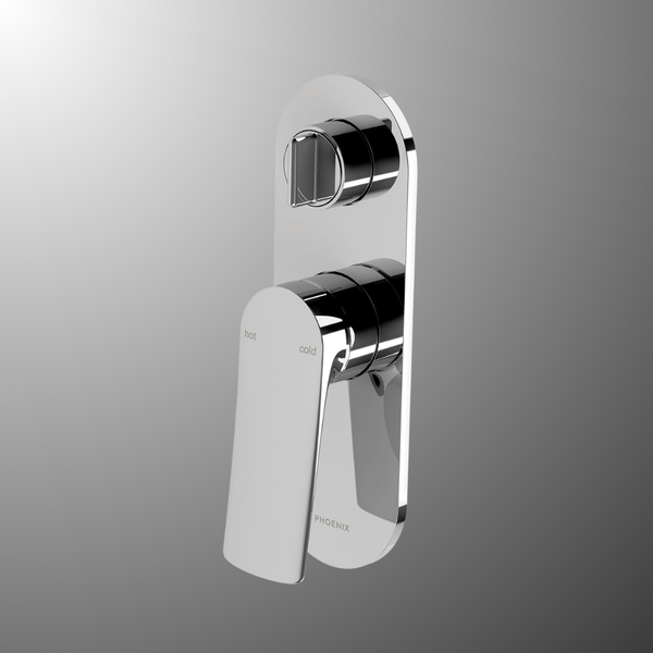 Phoenix Kusabi SwitchMix Shower / Bath Diverter Mixer (Fit-Off Kit) Chrome Lead Free