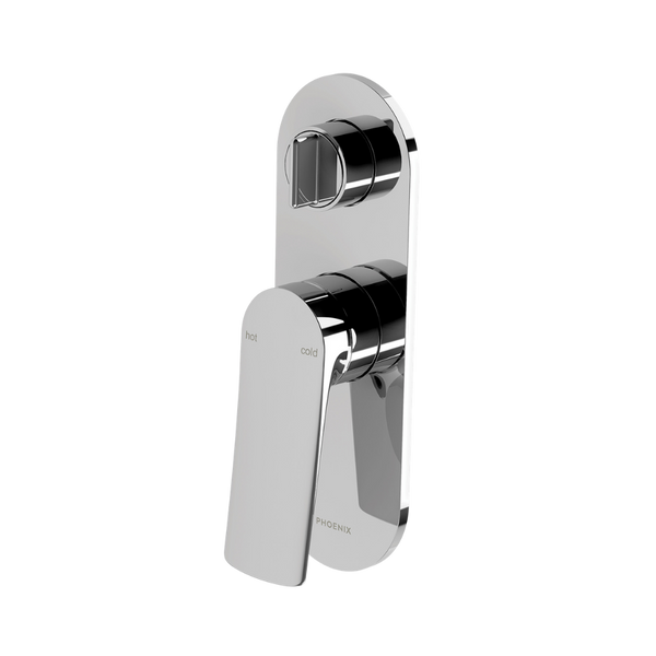 Phoenix Kusabi SwitchMix Shower / Bath Diverter Mixer (Fit-Off Kit) Chrome Lead Free