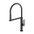 Phoenix Kusabi Flexible Hose Sink Mixer 200mm Matte Black Lead Free
