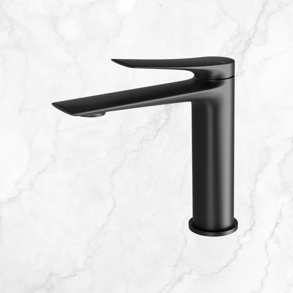 Phoenix Kusabi Basin Mixer Matte Black Lead Free