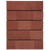 Tiles Masons Terracotta Satin Matt Decor 60 x 240mm
