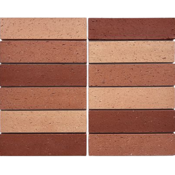 Tiles Masons Terracotta Blend Satin Matt 60 x 240mm