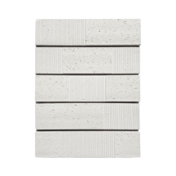 Tiles Masons White Satin Matt Decor 60 x 240mm