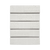 Tiles Masons White Satin Matt Decor 60 x 240mm