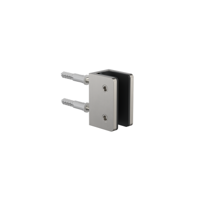 Caroma Shower Glass U Bracket Brushed Nickel