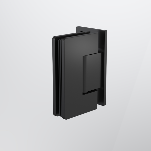 Caroma Glass to Wall Shower Door Hinge Matte Black
