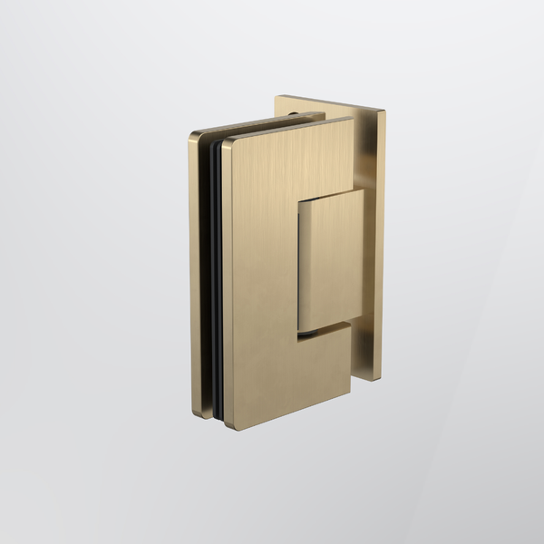 Caroma Glass to Wall Shower Door Hinge Brushed Brass