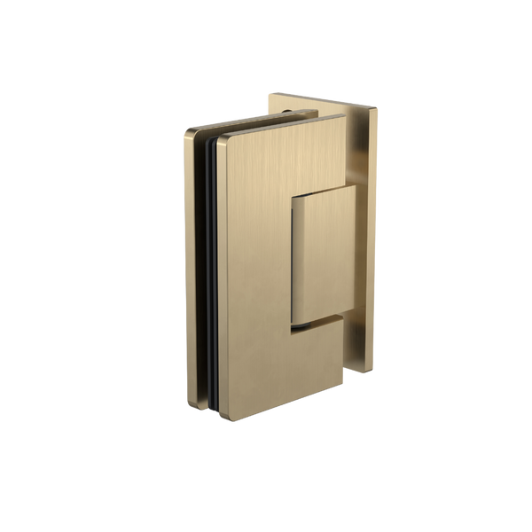 Caroma Glass to Wall Shower Door Hinge Brushed Brass