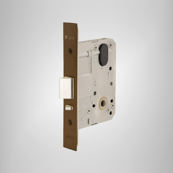 Zanda Commercial Mortice Lock Ember Bronze