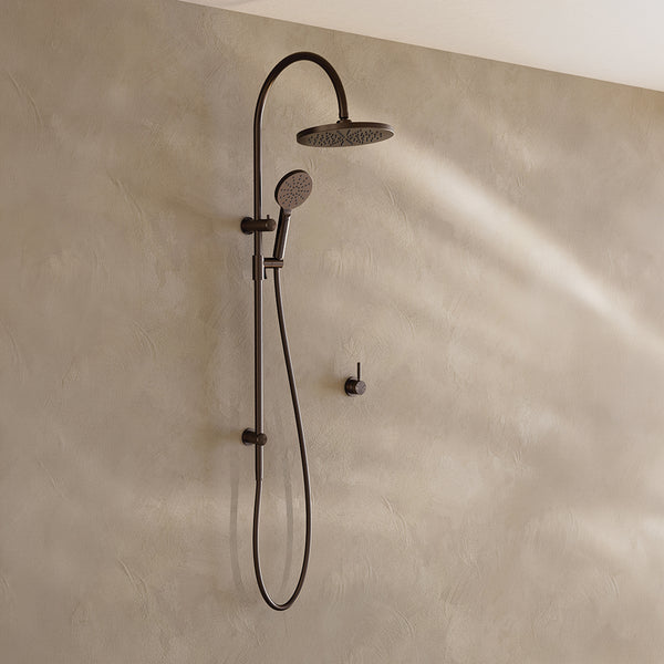 Phoenix Vivid MKII Twin Shower Brushed Bronze