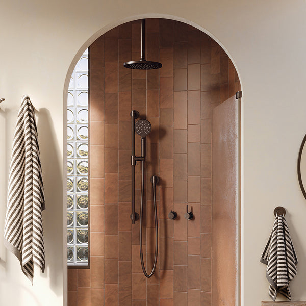 Phoenix Vivid MKII Rail Shower Brushed Bronze