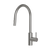 Phoenix Vivid MKII Pull Out Sink Mixer 240mm Gooseneck Brushed Carbon Lead Free