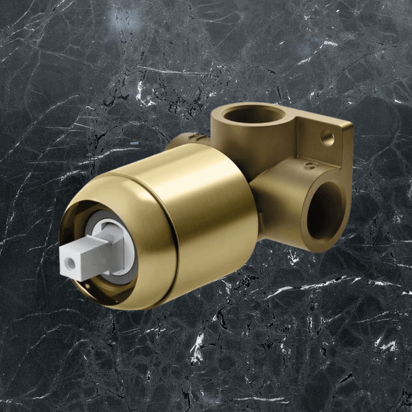 Phoenix Builders Shower / Wall Mixer (Body Only) Brushed Gold Lead Free