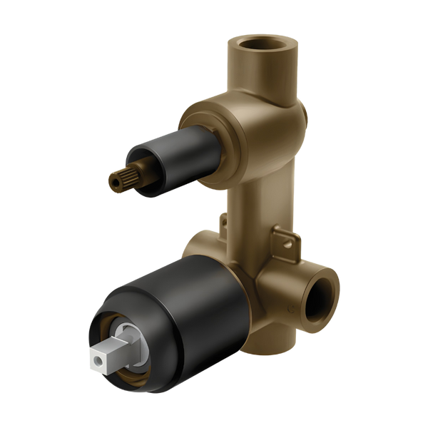 Phoenix Builders Shower / Bath Diverter Mixer (Body Only) Matte Black