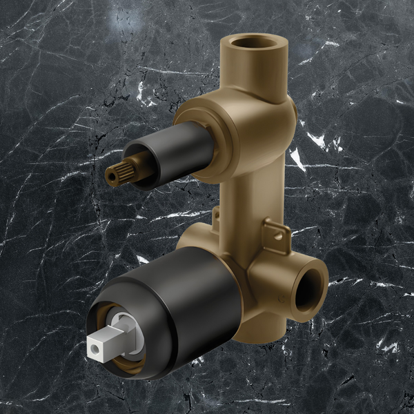 Phoenix Builders Shower / Bath Diverter Mixer (Body Only) Matte Black