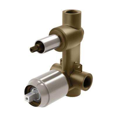 Phoenix Builders Shower / Bath Diverter Mixer (Body Only) Brushed Nickel