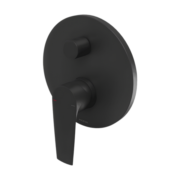Phoenix Arlo Shower / Bath Diverter Mixer (Trim Kit Only) Matte Black