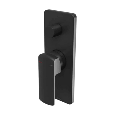 Phoenix Teva Shower / Bath Diverter Mixer (Trim Kit Only) Matte Black