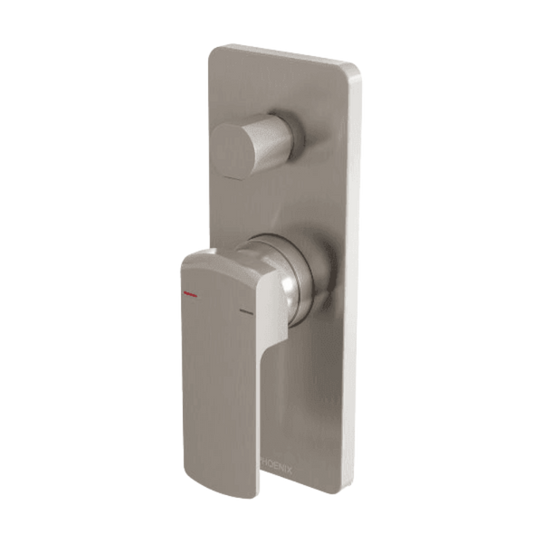 Phoenix Teva Shower / Bath Diverter Mixer (Trim Kit Only) Brushed Nickel