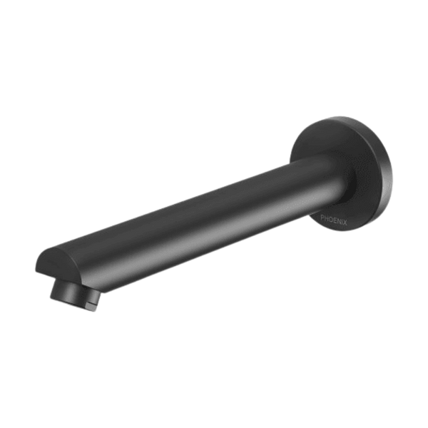 Phoenix Pina Wall Bath / Basin Outlet 180mm Matte Black